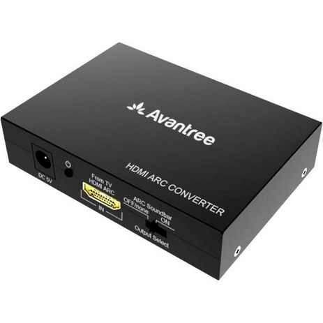 Avantree HAX05 패스스루 기능을 갖춘 HDMI ARC 오디오 컨버터 TV 사운드 광 및 아날로그 출력 CEC 지원-추천-상품