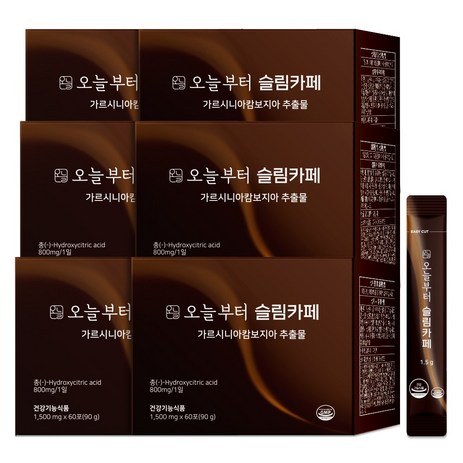 오늘부터 슬림카페 90g, 6개-추천-상품