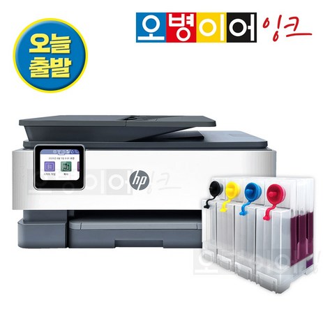 HP8028 팩스복합기+무한잉크프린터기, HP8028 새제품 + 무한잉크(1200ml)-추천-상품