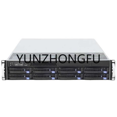 초대형 컴팩트 미들케이스 2U 560 8 베이 핫 플러그 랙 서버 케이스 핫스왑 560mm 섀시 깊이 56cm, 6GB MINI SAS SGPIO-추천-상품