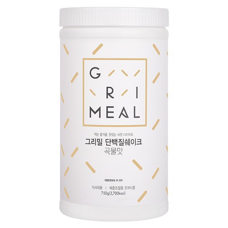 그리밀 단백질쉐이크 곡물맛, 750g, 1개-추천-상품