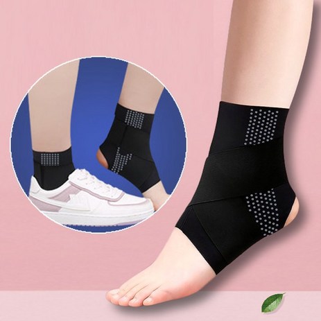 올스비 여성용 발목보호대 2p 1세트 블랙, 2개-추천-상품