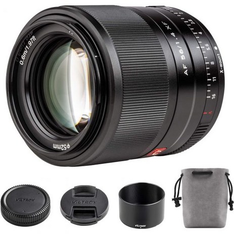 Viltrox 56mm F1.4 후지용 자동 초점 렌즈 후지 필름 X 마운트 카메라용 대형 조리개 APSC 포맷 초상화 XT200T30T4T3A7Pro3USB 업그레이드 포트, 56mm f/1.4-추천-상품