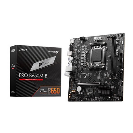 MSI PRO B650M-B AMD 메인보드, 선택없음-추천-상품