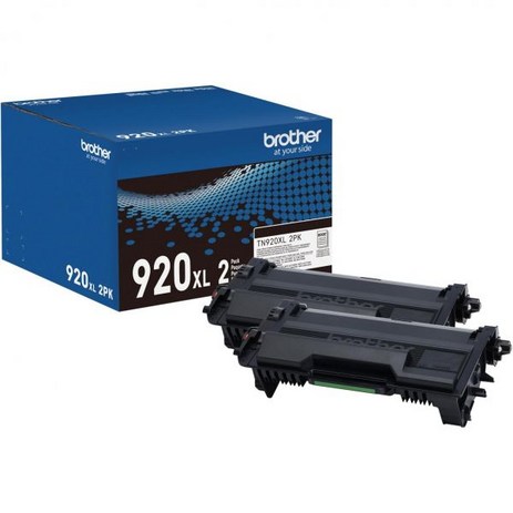 Brother Genuine Cartridge TN920XL High Yield Black Toner Twin Pack 2 HLL5210DN HLL5210DW HLL5210DW-추천-상품