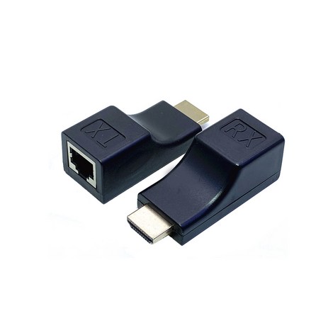 HDMI 리피터 익스텐더 거리확장 연장 RJ45 변환잭 최대 케이블 30M FK-HDRJ45TR, HDMI 거리연장기(HDRJ45TR)단품, 1개-추천-상품