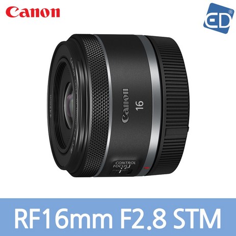 [캐논 정품]렌즈 RF 16mm F2.8 STM (EOS R 전용) /ED, 캐논 RF 16mm F2.8 STM-추천-상품