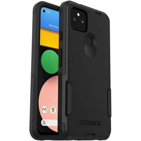 OtterBox COMMUTER SERIES 구글 픽셀 4a 5G용 케이스 (5G 전용 1세대 픽셀 4a와 호환되지 않음) - 블랙, Black-추천-상품