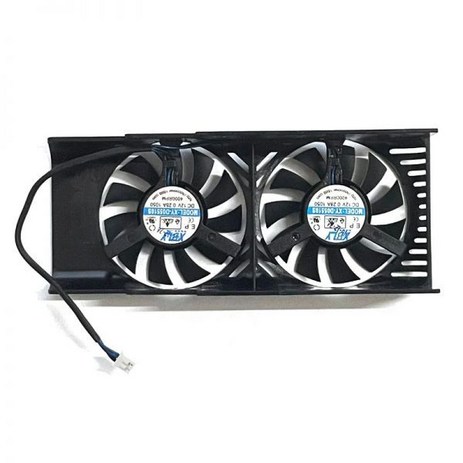 XY-D05510S GPU 쿨러 MSI 지포스 GTX 750 Ti 2Gb LP 그래픽 냉각 팬 2 핀 0.28A GTX750ti, 01 XY-D05510S-추천-상품