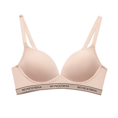 [Wonderbra] 원더브라 스포츠 아웃밴드 노와이어 브라 베이지 WBWBR3N06T-추천-상품