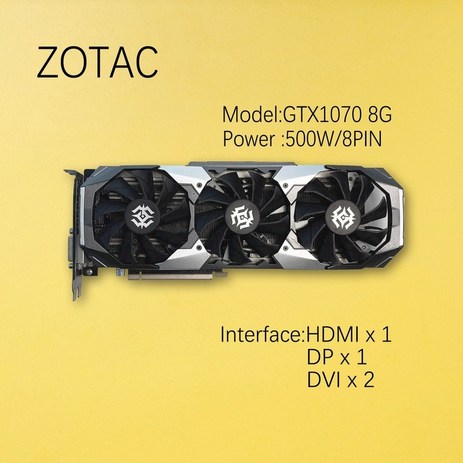 지포스 엔비디아 gtx1070 8g fe gtx1070ti 8g 파운더스 에디션 gtx1080 8g gtx1080ti 11g 타이탄 비디오 카드 그래픽 카드 gpu zotac-추천-상품