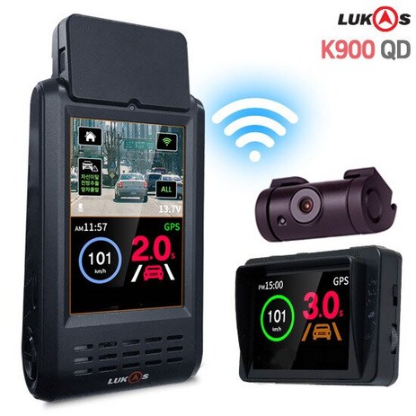 방송특가 루카스블랙박스 K900 QD 32G QHD WiFi 2nd모니터 출장, 단품-추천-상품