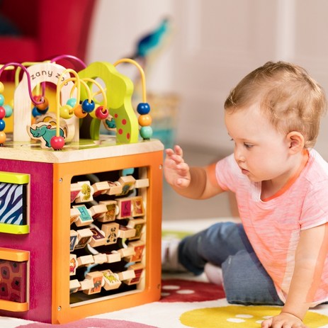[브랜드B] 제니쥬 다기능롤러코스터 두돌 아기 유아 원목 나무 장난감 교구 백일 선물-추천-상품