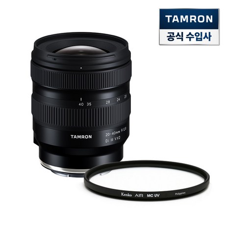 탐론 20-40mm F/2.8 Di III VXD A062 소니FE 렌즈 + 겐코 AIR MCUV 67mm 필터-추천-상품