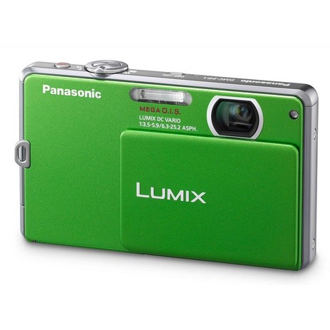 Panasonic Lumix DMCFP1 12.1 MP 디지털 카메라 4x 광학 이미지 안정화 줌 2.7인치 LCD 그린-추천-상품