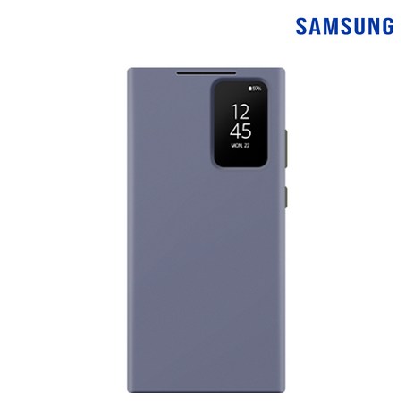 삼성 정품 갤럭시 S24 울트라 스마트 뷰 월렛 케이스 카드 수납 커버 EF-ZS928 (ST)-추천-상품