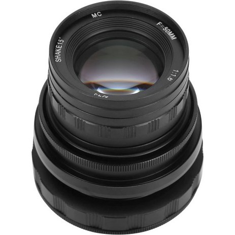 틸트 시프트 렌즈 EOS용 50mm F1.6입니다.M 마운트 수동 캐논 미러리스 카메라용 풀 프레임 렌즈-추천-상품