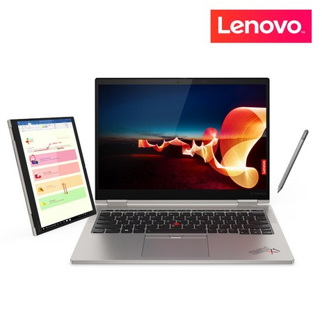 레노버 씽크패드 X1 Titanium Yoga 20QAS00500 i7-1160G7 16GB 512GB Win10Pro, WIN10 Pro, 티타늄-추천-상품