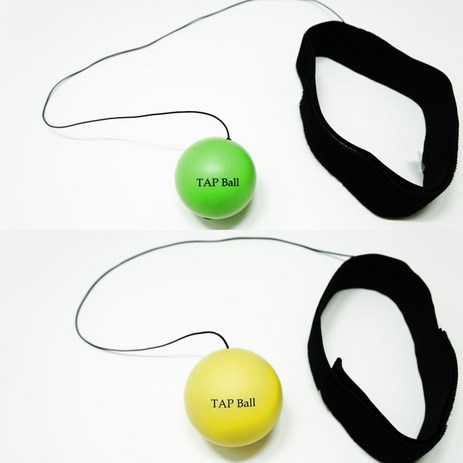 Creativeboxing TAP Ball 일반용 복서용 탭볼 세트, 옐로우, 그린-추천-상품