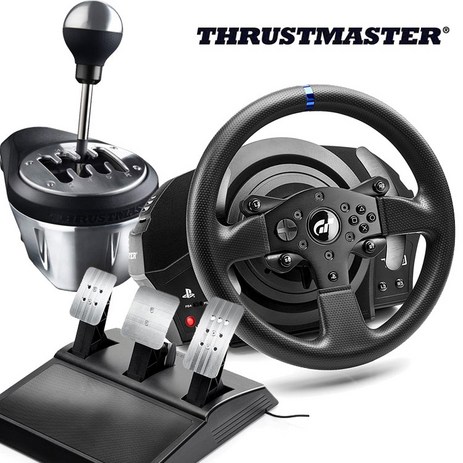 트러스트마스터-T300RS-GT-에디션-TH8A-쉬프터-레이싱휠-SET-(3페달-PS4-PS5-PC)-1개-추천-상품