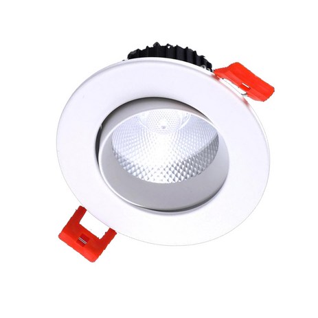 LED 3인치 다운라이트 EL 9161 8W 플리커프리 COB 집중형 8w, 전구색, 1개-추천-상품