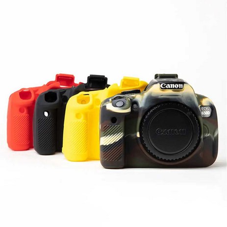 방송용 부드러운 아머 케이스 EOS 600D 650D 700D 용 보호 카메라 고무 커버 스킨, 600 650 700D Camo-추천-상품