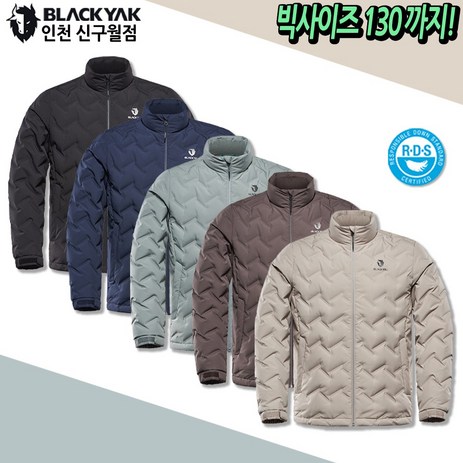 블랙야크 역시즌 남성 경량패딩 겨울 퀼팅 오리털 덕다운 패딩점퍼 M제로스팟알파다운자켓-추천-상품