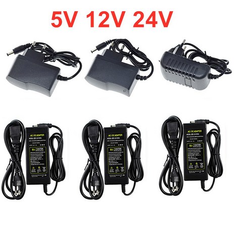 1A 컨버터 2A 어댑터 12V 3A 스트립 5A 6A 220V 전원 장치 5V DC 24 CCTV용 V LED 전원 10A 110V AC 8A 공급 볼트, 3) 5V 3A  EU Plug-추천-상품