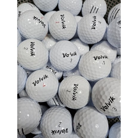 볼빅 흰볼 골프 로스트볼 A+, 흰색, 1개입, 30개-추천-상품