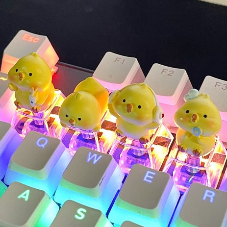 MCH 귀여운키캡 포인트키캡, 아기병아리-추천-상품