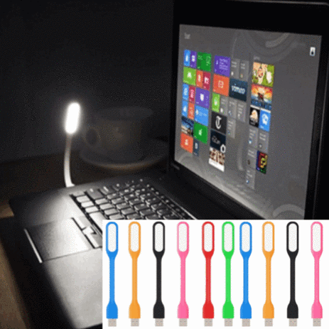 [10개 색상램덤] USB LED 미니 접이식 휴대용 조명 램프 랜턴 라이트 후레쉬 등 컴퓨터 노트북 독서 취침 캠핑 보조배터리, 10개-추천-상품