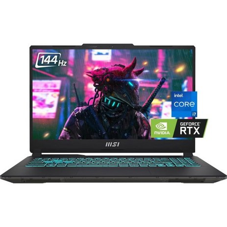 MSI 사이보그 15 게이밍 노트북 PC 15.6인치 144Hz FHD 인텔 10-코어 i7-12650H GeForce RTX 4060 8GB GDDR6 16GB DDR5 RAM, 32GB DDR5 RAM/ 2TB PCIe SSD-추천-상품