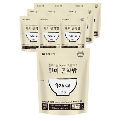 현미곤약밥, 150g, 10개-추천-상품