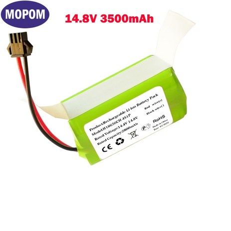 Eufy RoboVac 하이브리드 엣지 로봇 진공 청소기 부품 15C 30 MAX G10 용 배터리 14.4V 3500mAh, 02 2800mAh, 1개입-추천-상품