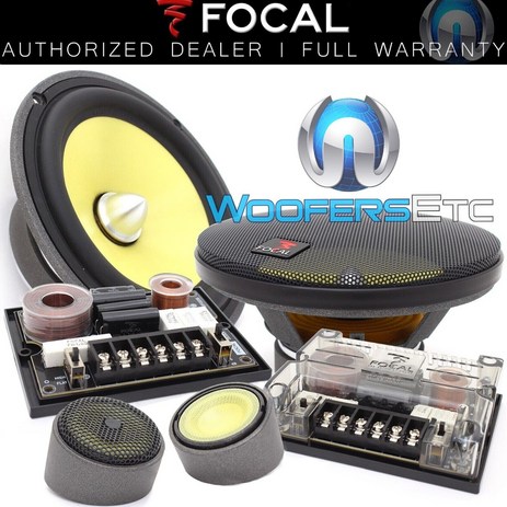 Focal FOCAL 165KR2 K2 POWER 6.5 CAR 오디오 COMPONENT 스피커 TWEETERS CROSSOVERS NEW 124614614086-추천-상품