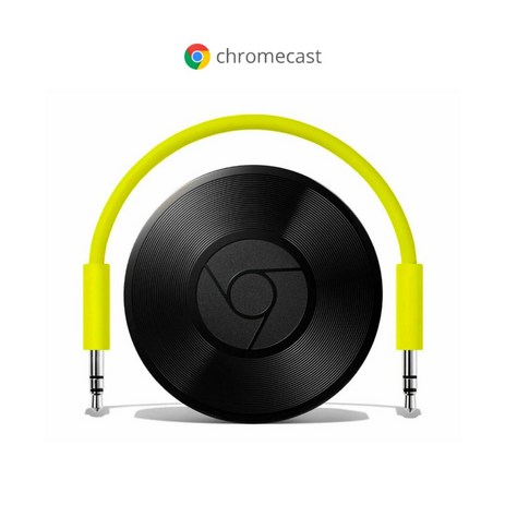 [정품] Google 크롬캐스트 오디오 새상품 무선 음악 전송기기 크캐오 Media Streamer [ChromeCast Audio], 돼지코 포함-추천-상품