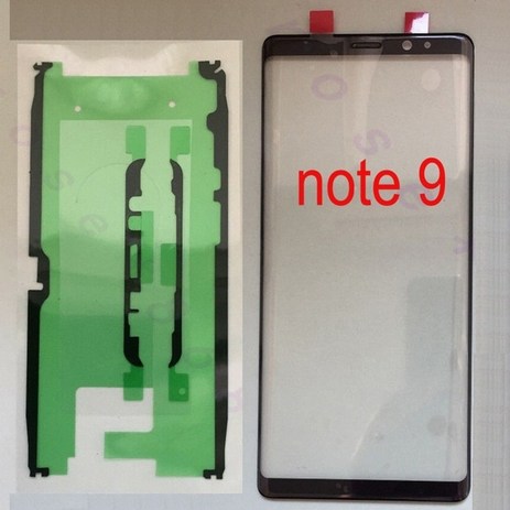삼성 갤럭시 노트 9 N960 N960F 전화 터치 스크린 전면 외부 유리 패널 교체, 수리키트 미포함, 1개-추천-상품