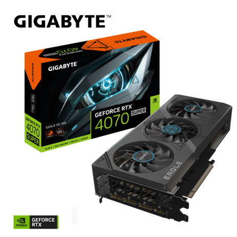 GIGABYTE 지포스 RTX 4070 SUPER EAGLE OC D6X 12GB 제이씨현-추천-상품