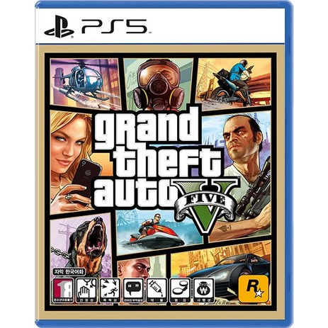 PS5 GTA5 / GTA V / Grand Theft Auto V / 한글판 / 새상품-추천-상품