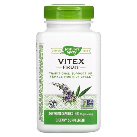 Vitex Fruit 400mg 320 베지캡, 320정, 1개, 454g-추천-상품