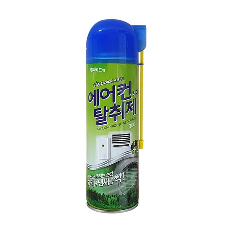 산도깨비 에어컨 탈취제 300ml 가정용 차량용 히터탈취제 공용, 3개-추천-상품