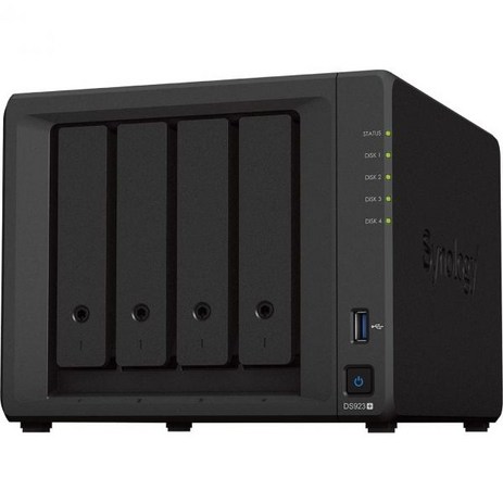 Synology 4-Bay DiskStation DS923+ (디스크리스), DS923+_4-bay 4GB DDR4 | DiskSt-추천-상품