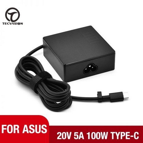 고속충전케이블 노트북충전기 USB C 타입 노트북 전원 어댑터 충전기 ASUS ROG A20-100P1A Flow X13 Z13 GV301 GZ301 G533QM G5131IC, [01] NO Plug-추천-상품