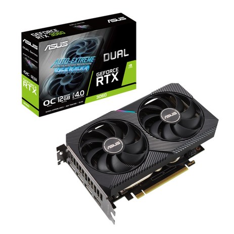 에이수스 DUAL 지포스 RTX 3060 O12G OC D6 12GB 그래픽카드-추천-상품