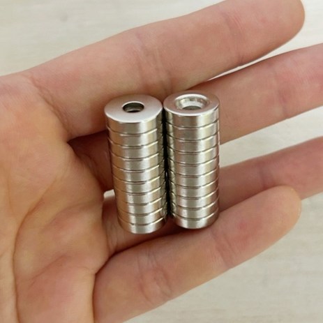NDH12*3T 네오디움 원형사라자석 NDH 지름 12mm x 두께 3mm [니즈], 20개-추천-상품