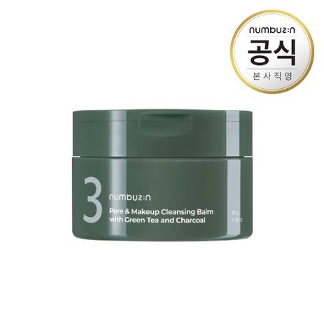 3번 녹차숯 모공말끔 클렌징팩밤, 85g, 1개-추천-상품