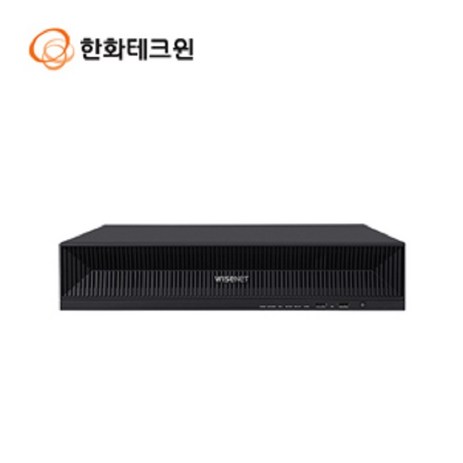 한화테크윈 XRN-1610B2 네트워크 3200만화소 16채널 AI 녹화기 8SATA최대 80TB 장착가능 NVR녹화장치 아파트 빌딩 병원 쇼핑몰 매장 공공시설 요양원, 1개-추천-상품