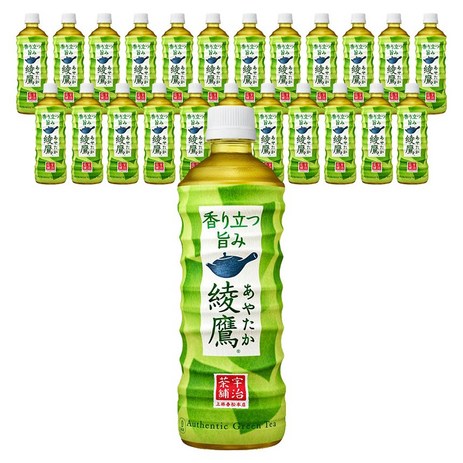 아야타카 녹차 525ml 고급 일본 수입 티 페트 음료, 15개-추천-상품