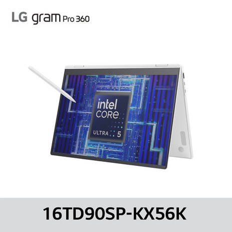 LG전자 2024 그램 프로 360 16 코어Ultr5, 에센스 화이트, 768GB, 16GB, WIN11 Home, 16TD90SP-KX56K-추천-상품