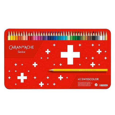 까렌다쉬 스위스 색연필 40색, 단품, 상세페이지 참조-추천-상품